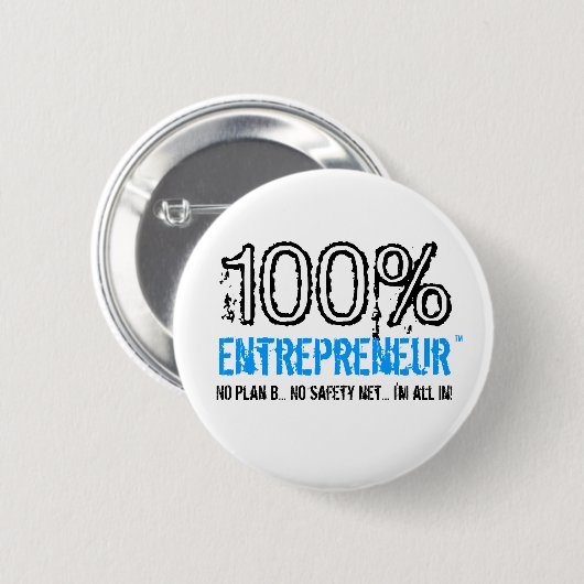 Entrepreneur™ Knopf 100% Button (Vorne & Hinten)