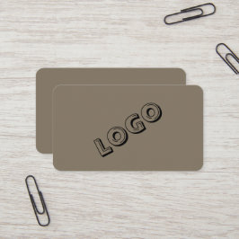 Entrepreneur Logo Business Cards– Elegant Style Visitenkarte