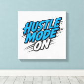 Entrepreneur Success and Ambition Leinwanddruck (Insitu (Holzboden))