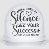 Entrepreneurs Picture Colleague Motivational Quote Schneekugeln (Vorderseite)