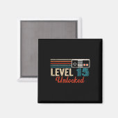 Entriegelter Videospielsteuerelement der Stufe 15 Magnet (Vorderseite/Rückseite)