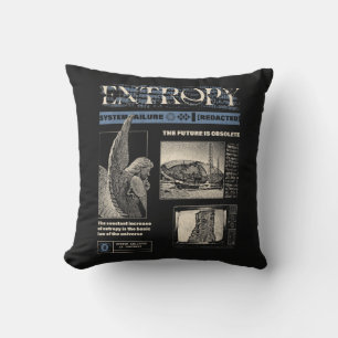Entropie - Brutalist Design Kissen