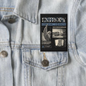 Entropie - Brutalist Streetwear Design Button (Insitu)