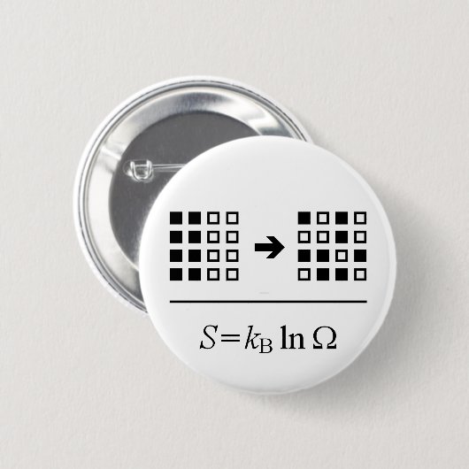 Entropie Button (Vorne & Hinten)