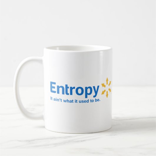 Entropie ist es nicht, was es verwendete, um zu kaffeetasse (Links)