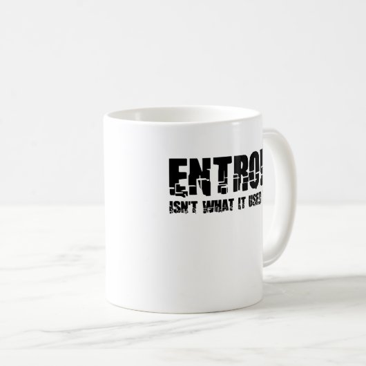 Entropie Kaffeetasse (VorderseiteRechts)