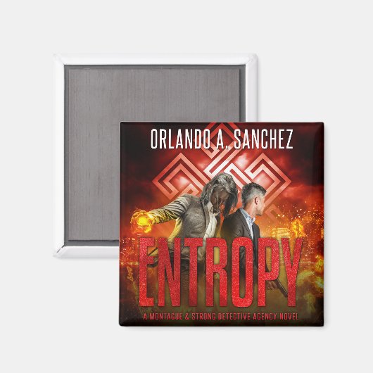 Entropie Magnet (Vorderseite/Rückseite)