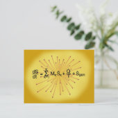 Entropie Postkarte (Stehend Vorderseite)