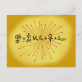 Entropie Postkarte (Vorderseite)