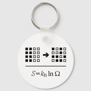 Entropie Schlüsselanhänger