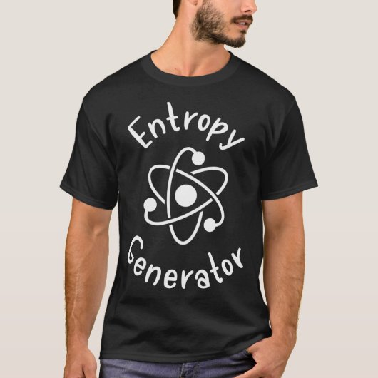 Entropy Generator für das energetische Chaos, das T-Shirt (Vorderseite)