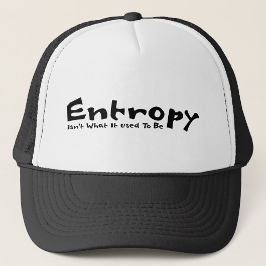 Entropy Hat Truckerkappe (Vorderseite)