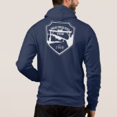 Entryway-Logo - Weißes Logo - Rückseite Hoodie (Rückseite)