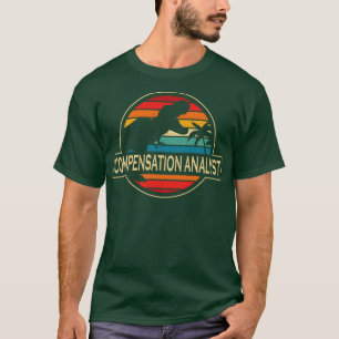 Entschädigungsanalyst Dinosaur T-Shirt