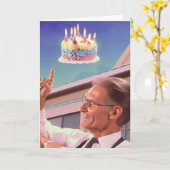 Entschärfung auf Ihrer Geburtstagskarte Karte (Gelbe Blume)