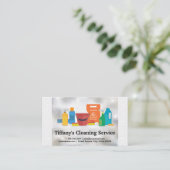 Entschärfung der Lieferungen | Tiles und Sparkle Visitenkarte (Stehend Vorderseite)