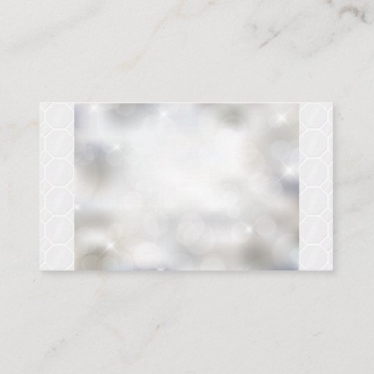 Entschärfung der Lieferungen | Tiles und Sparkle Visitenkarte (Rückseite)