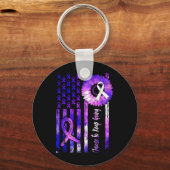 Entscheiden Sie sich für das Bewusstsein für Suizi Schlüsselanhänger (Vorderseite)