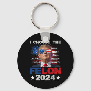 Entscheiden Sie sich für den Felon 2024 Support Tr Schlüsselanhänger