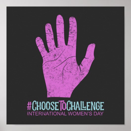 Entscheiden Sie sich für den Internationalen Fraue Poster (Vorne)