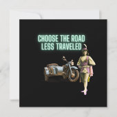 Entscheiden Sie sich für die "Road Lless Traveled (Vorderseite)