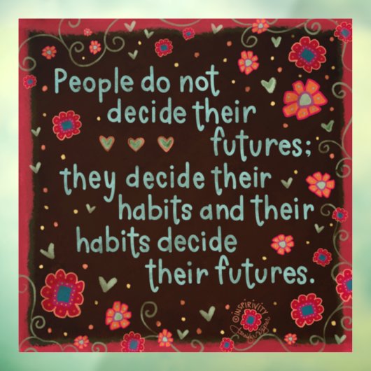 Entscheiden Sie sich für Ihr "Inspirivity"-Fenster Fensteraufkleber (Blatt 3)