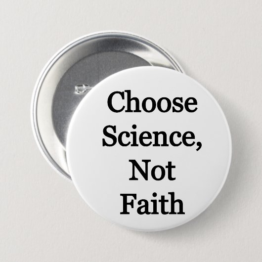 Entscheiden Sie sich für Wissenschaft, nicht für G Button (Vorne & Hinten)