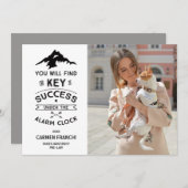 Entscheidend für den Erfolg einer humorvollen Absc Einladung (Vorne/Hinten)