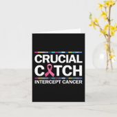 Entscheidend für die Abfangen von Krebs Breast Can Karte (Gelbe Blume)