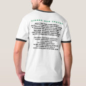 Entscheidende Aluminiumhundekiste T-Shirt (Rückseite)