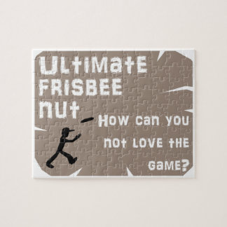 Entscheidende Frisbee-Nuss Puzzle