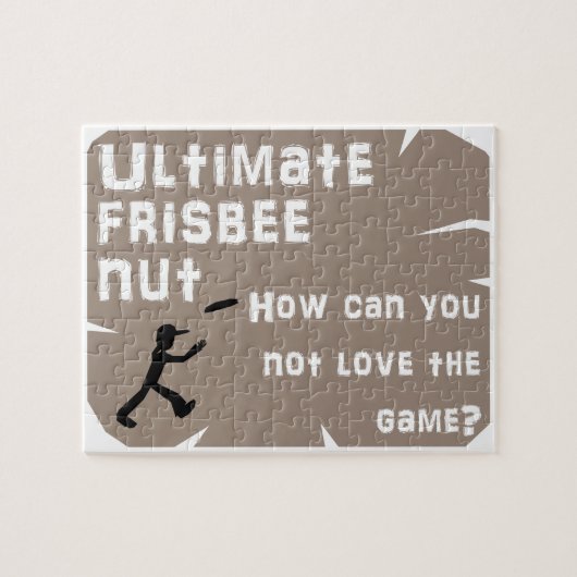 Entscheidende Frisbee-Nuss Puzzle (Horizontal)