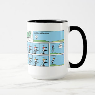 Entscheidende Golfspieler-Tasse Tasse