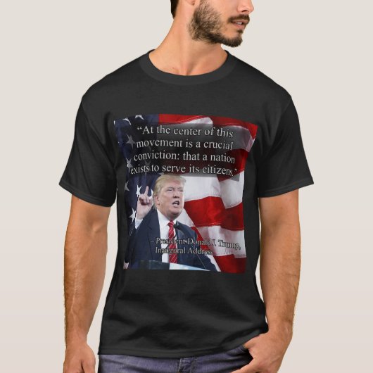 ENTSCHEIDENDE ÜBERZEUGUNG PRES45 T-Shirt (Vorderseite)