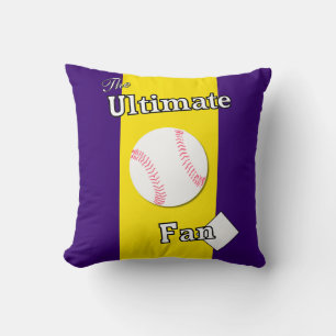 Entscheidender Baseball - Fan-Amethyst Kissen