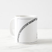 Entscheidender Fibonacci-Tagesmoment Kaffeetasse (Vorderseite Links)