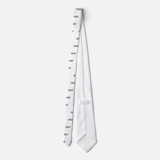 Entscheidender Frisbee Krawatte (Rückseite)