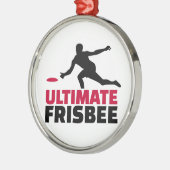 Entscheidender Frisbee Ornament Aus Metall (Links)