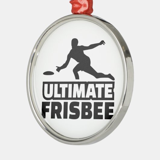Entscheidender Frisbee Ornament Aus Metall (Links)
