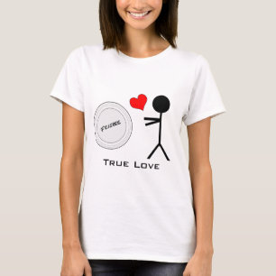 Entscheidender Frisbee-wahre Liebe T-Shirt