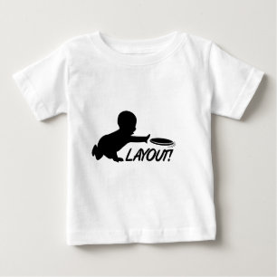 Entscheidender Frisbeebabyplan Baby T-shirt