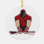 Entscheidender Lacrosse Keramikornament (Vorne)