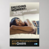 Entscheidender Moment: Yvonne Poster (Vorne)