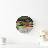 Entscheidender Mopar Show-down 2 Runde Wanduhr (Zuhause)