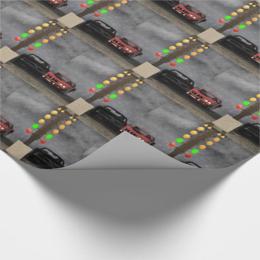 Entscheidender Mopar Show-down Geschenkpapier (Ecke)