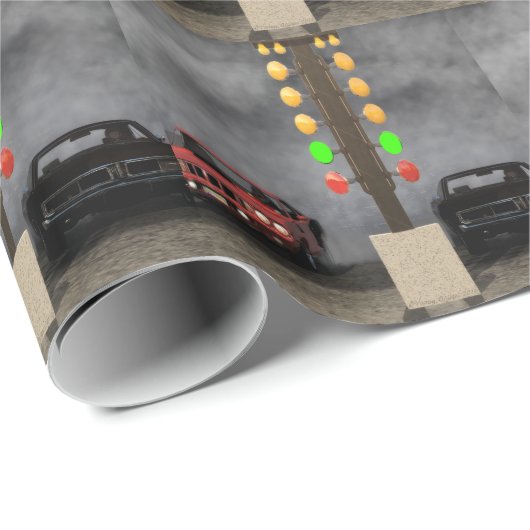 Entscheidender Mopar Show-down Geschenkpapier (Rolleneckpunkt)