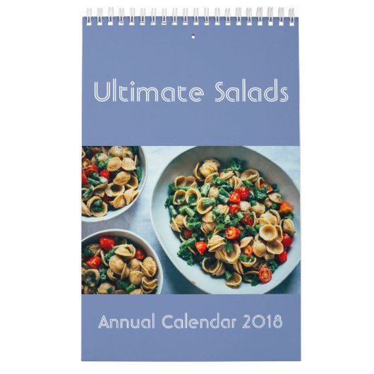 Entscheidender Salat-Kalender 2018 Kalender (Titelbild)