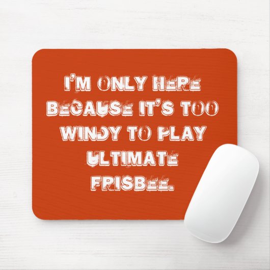 Entscheidendes Frisbee mousepad (Mit Mouse)