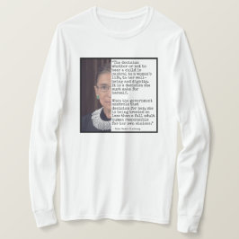 Entscheidung der RBG, Kinder zu tragen, Zitat T-Shirt