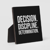 Entscheidung Disziplinarische Entschlossenheit - F Fotoplatte (Vorderseite)